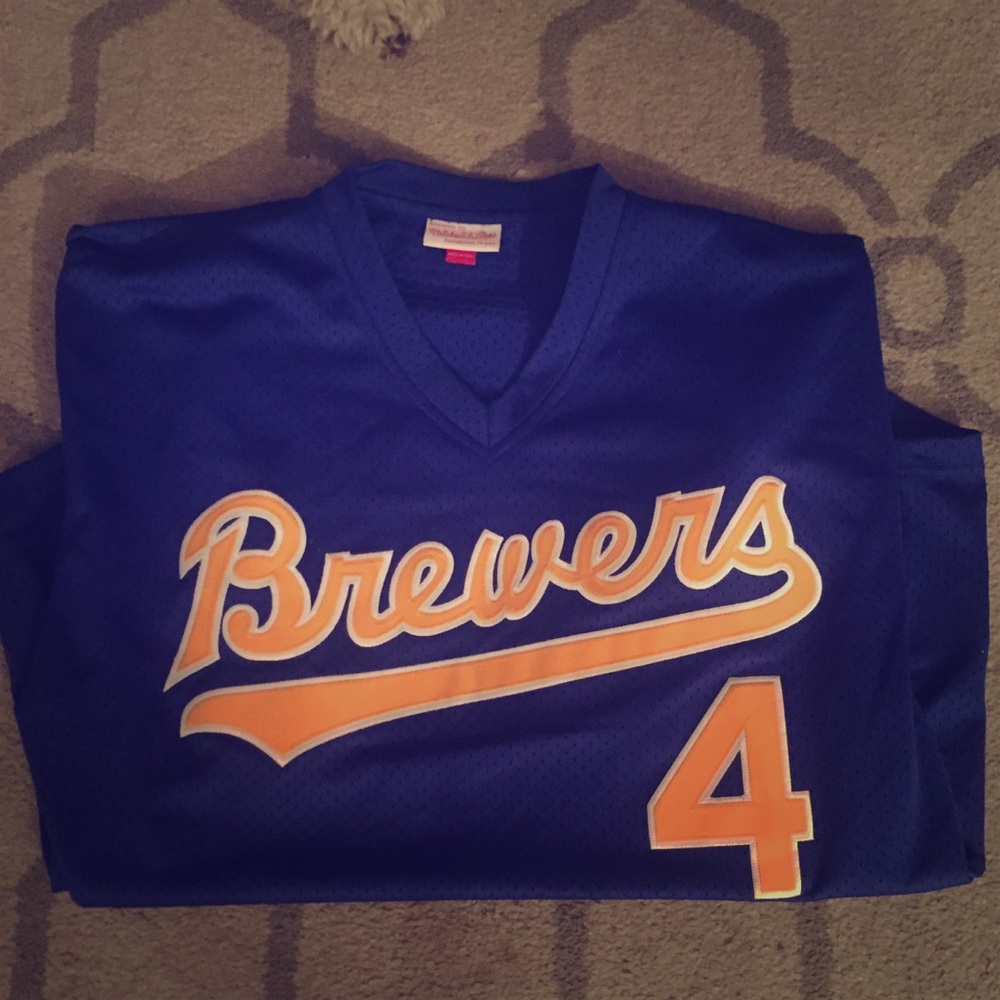 Authentic Milwaukee Brewers Jersey!